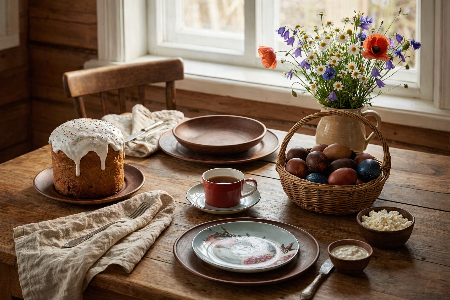 Идеи сервировки пасхального стола