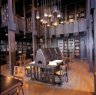 Библиотека, Школа искусства в Глазго, 1909