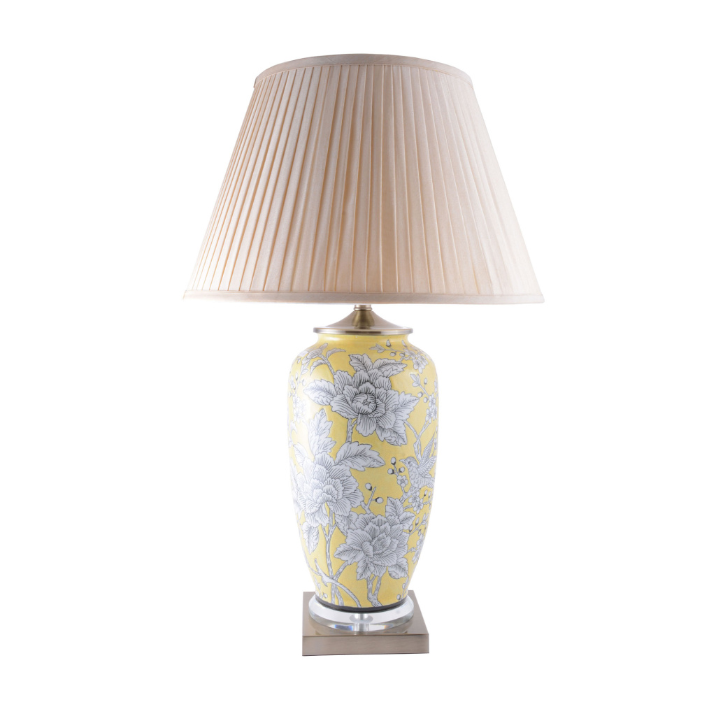 Настольная лампа "Летний день", коллекция "Керамика Jing"