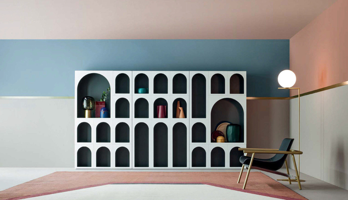 Шкаф Cabinet de Curiosite, дизайн – Fabrice Berrux (Фабрис Берукс) для BONALDO