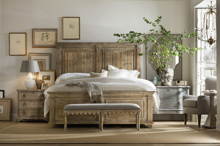 Рустикальная спальня Boheme от Hooker Furniture