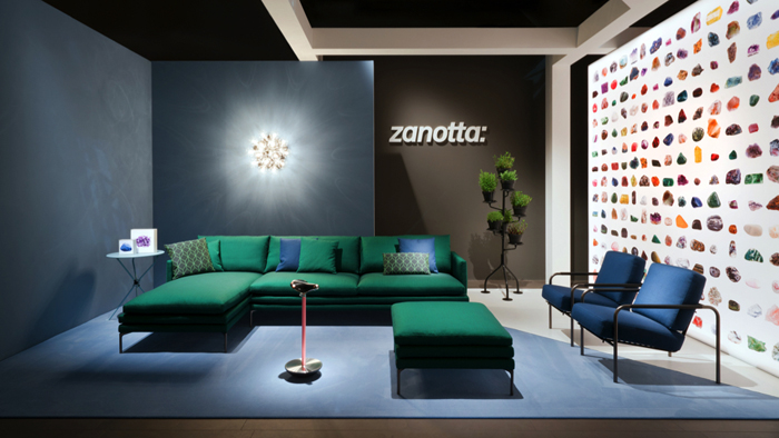 Стенд ZANOTTA, диван William