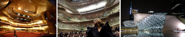 Guangzhou Opera House, Guangzhou, China (Оперный театр, Гуанчжоу, Китай), 2003—2008