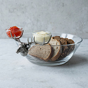 Салатник тройной "Лесной олень"