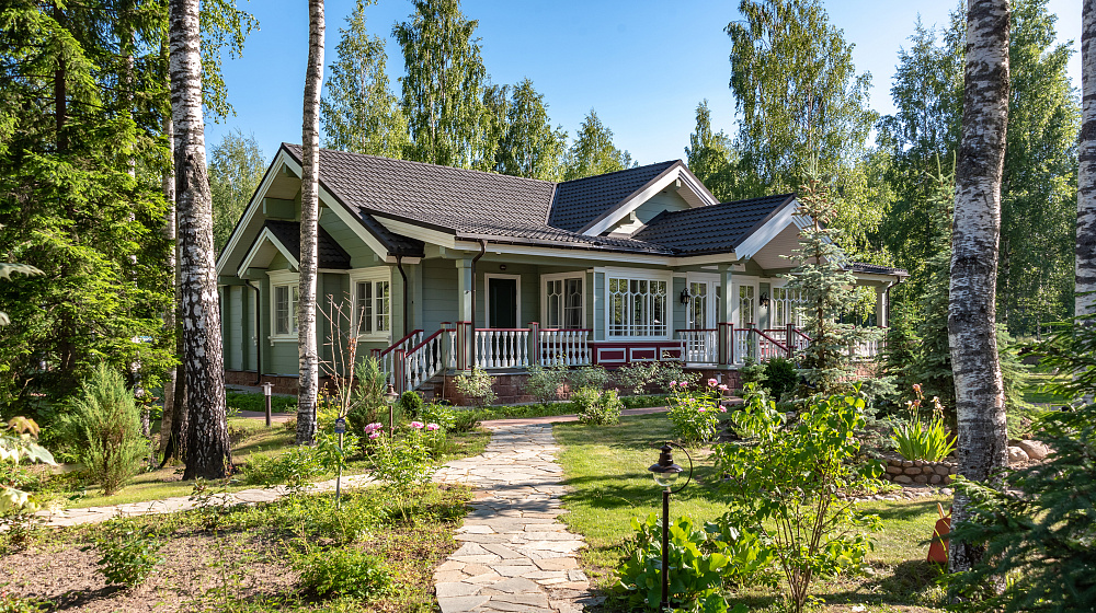 Проект загородного дома в классическом стиле