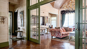 Проект загородного дома в классическом стиле