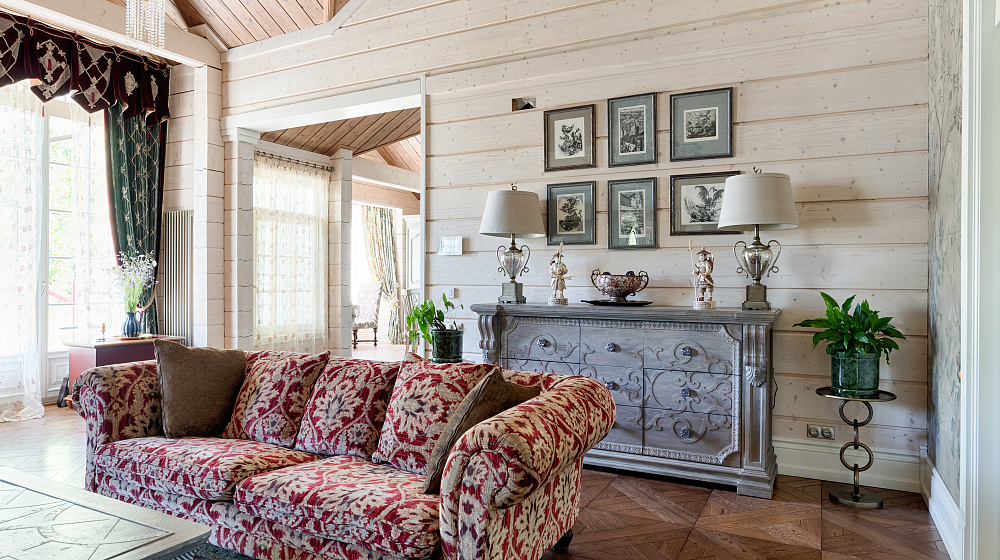 Проект загородного дома в классическом стиле