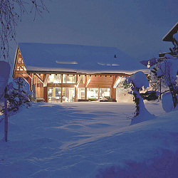 Зимнее шале в Швейцарии