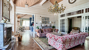 Проект загородного дома в классическом стиле